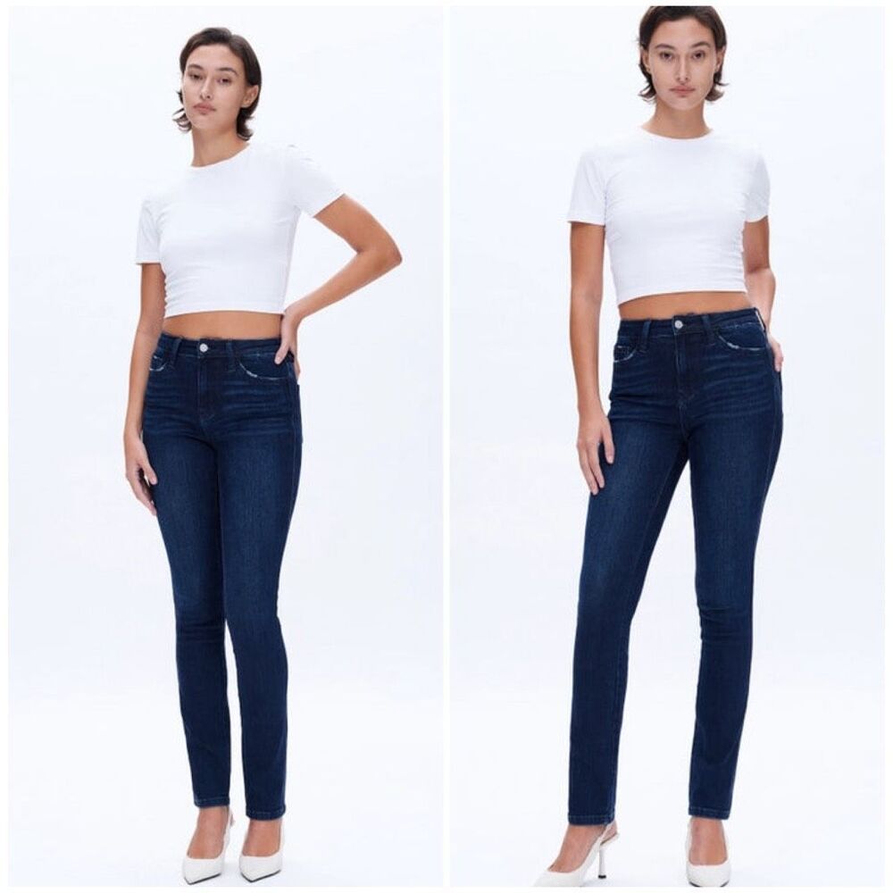 Just Black Women’s Dark Wash Skinny Stretch Jeans Size 30/ Size 10 Style BP790AK